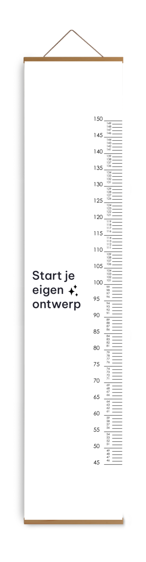 Groeimeter zelf maken