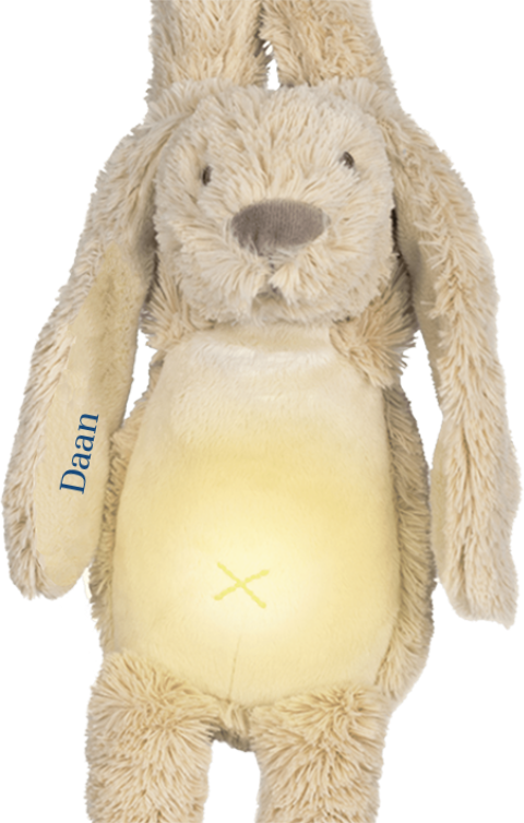 Happy Horse konijn met lampje gepersonaliseerd