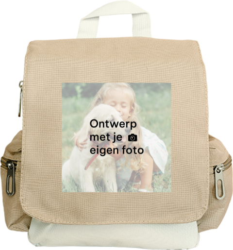 Rugzak Adventure met eigen foto personaliseren