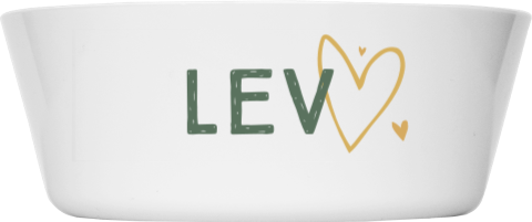 Kinderkommetje stoer met naam en hartjes