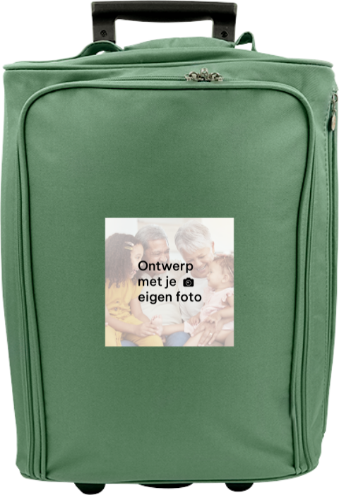 Reistrolley personaliseren met eigen foto