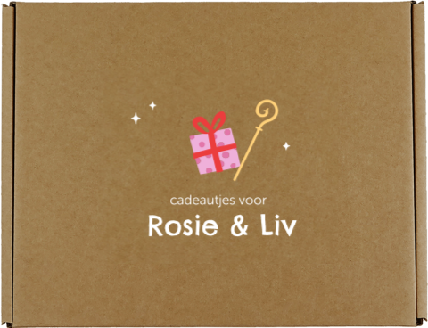 Cadeaudoos Sinterklaas met namen