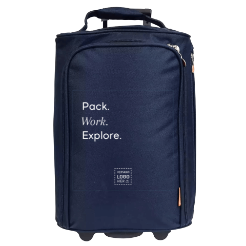 Reistrolley met tekst als avontuurlijk relatiegeschenk