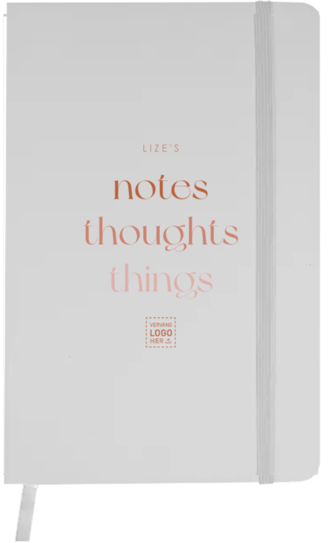 Notitieboek met print als elegant bedrijfs­cadeau