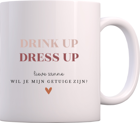 Mok getuige vragen oud roze met hartje