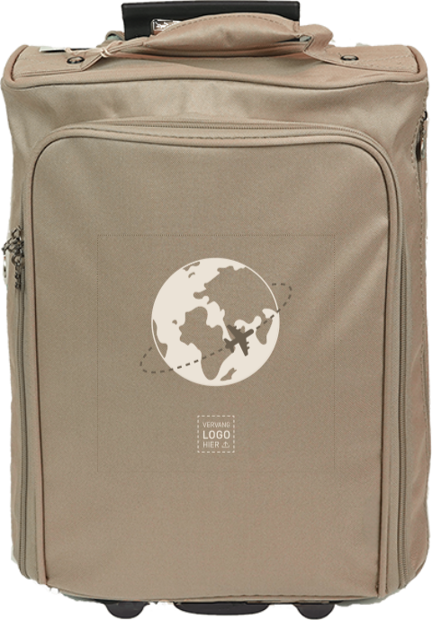 Reistrolley met wereldbol print als praktisch bedrijfs­cadeau