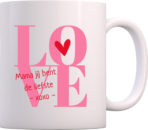 Moederdag mok love