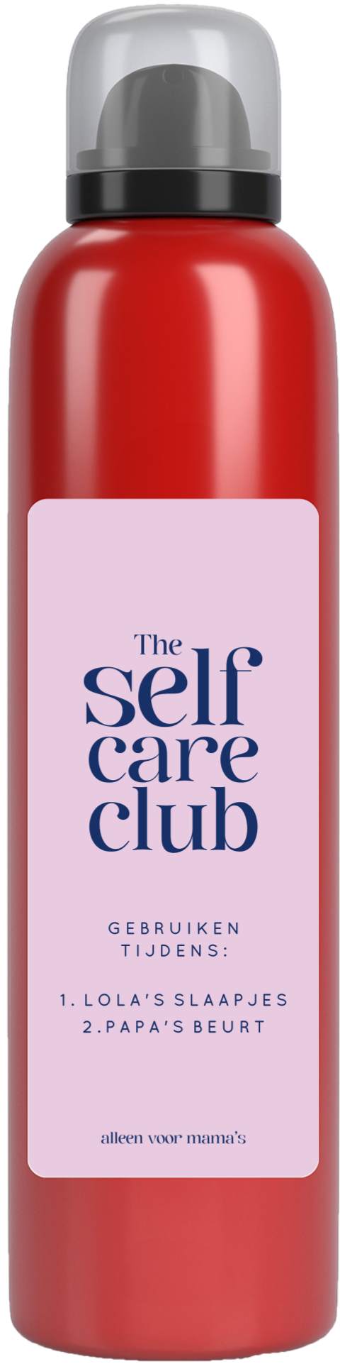 Kraamcadeau doucheschuim in roze met blauw