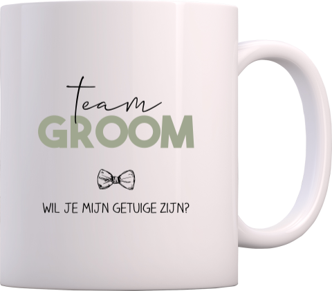 Mok getuige vragen team groom