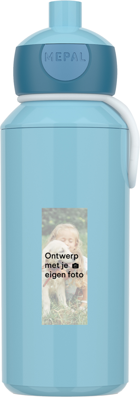 Mepal pop-up drinkfles met eigen foto personaliseren