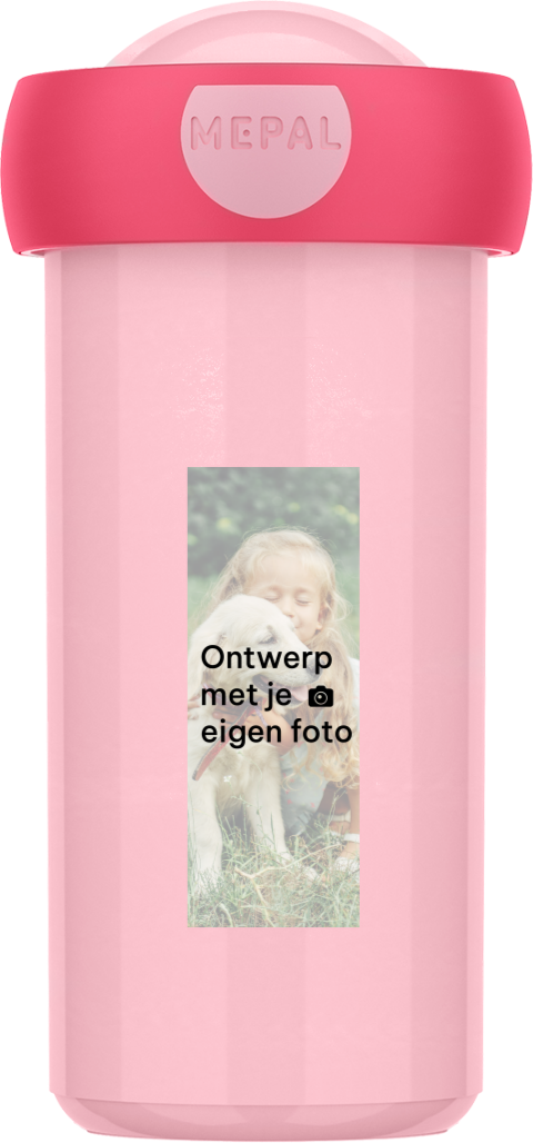 Mepal schoolbeker Campus met eigen foto