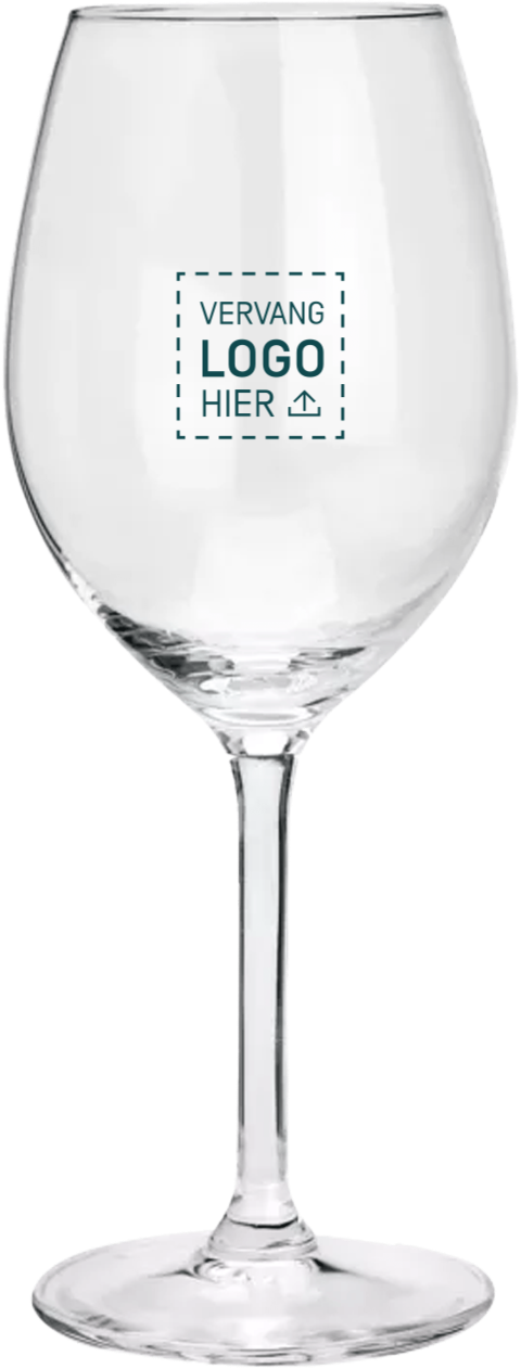 Wijnglas met logo graveren