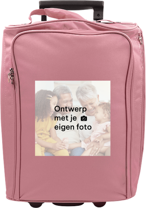 Reistrolley met eigen foto personaliseren