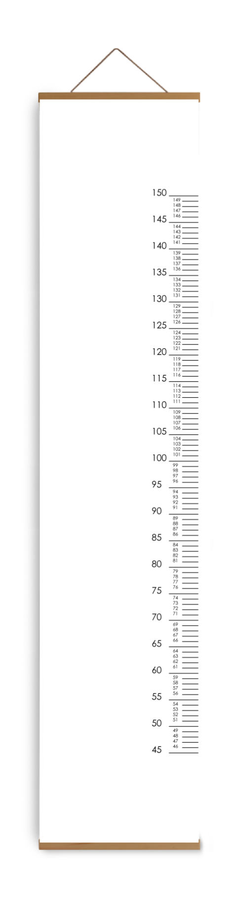 Groeimeter zelf maken