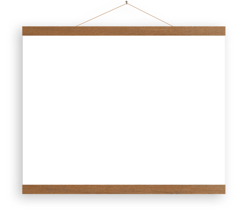 Canvasposter liggend zelf maken