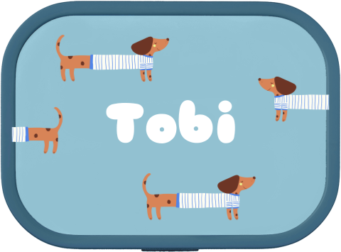 Mepal lunchbox Campus met teckel