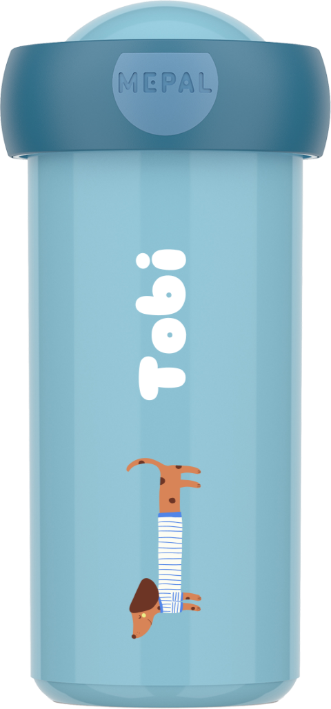 Mepal schoolbeker Campus met teckel