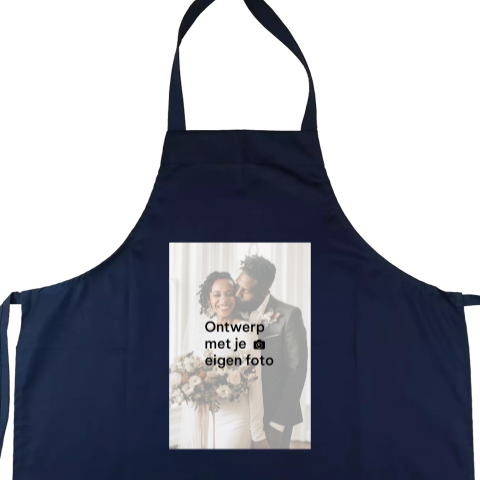 Kookschort personaliseren met foto