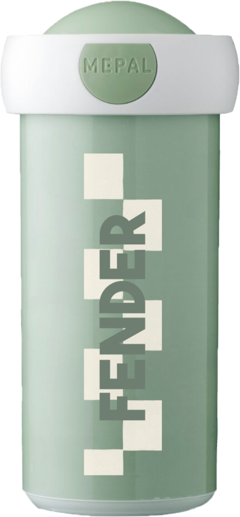 Mepal drinkbeker Campus met naam en ruitjes