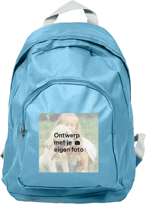 Rugzak Junior met eigen foto personaliseren