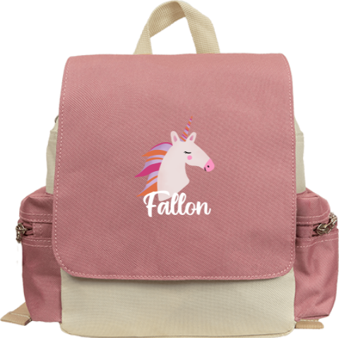 Rugzak Adventure met naam en eenhoorn