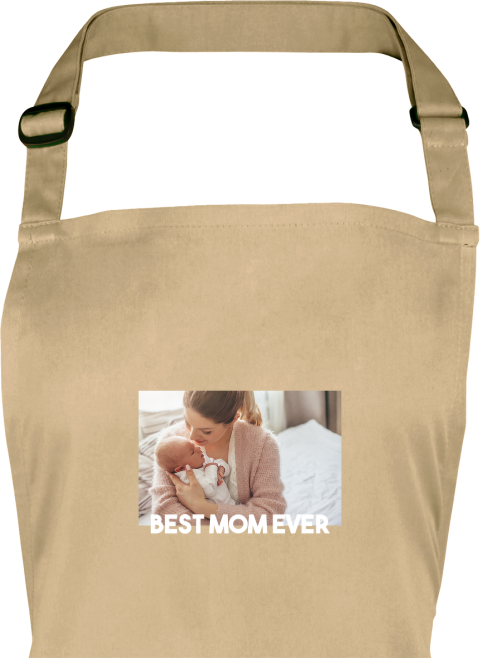 Schort met foto voor de liefste mama
