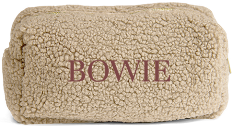 Luieretui teddy met geborduurde naam