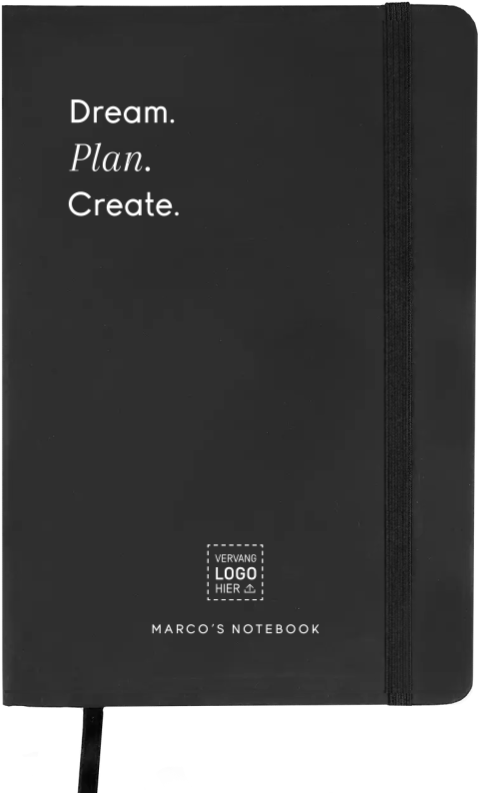 Notitieboek met ontwerp als inspirerend bedrijfs­cadeau