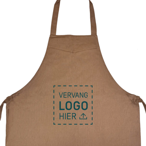 Schort met logo