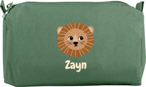 Etui met leeuw en etui