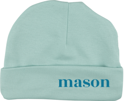 Babymutsje gepersonaliseerd kraamcadeau