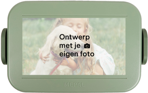 Mepal lunchbox TO GO met eigen foto personaliseren