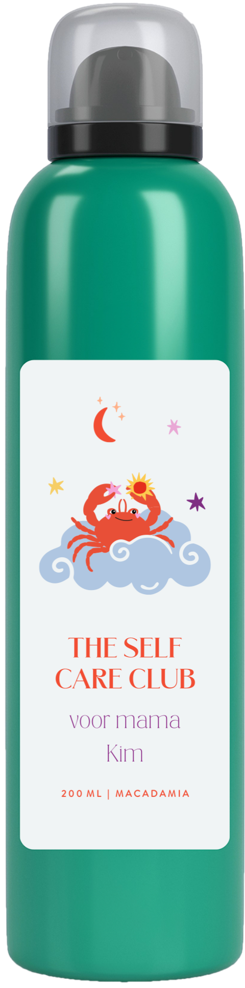 Kraamcadeau doucheschuim met sterrenbeeld kreeft