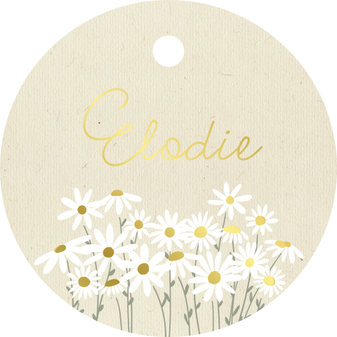 label rond elodie