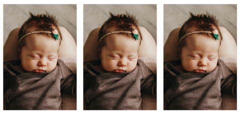 DIY foto-kaart met drie fotootjes