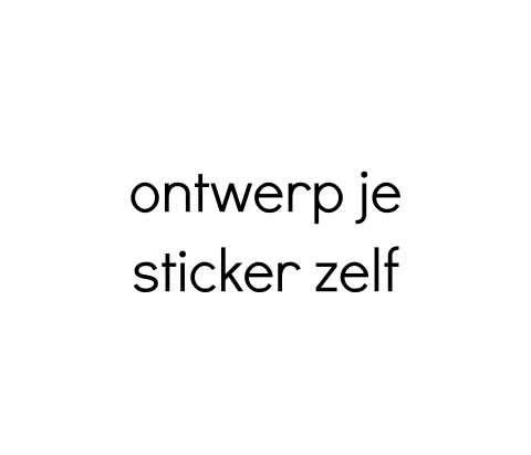 Blanco hexagon sticker - vel van 30 stuks