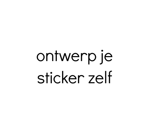 Blanco hartjes sticker - vel van 30 stickers