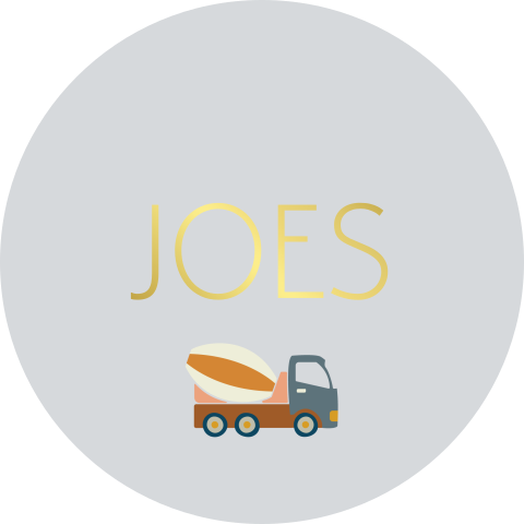 Sticker met een vrachtwagen en goudfolie - vel met 25 stickers