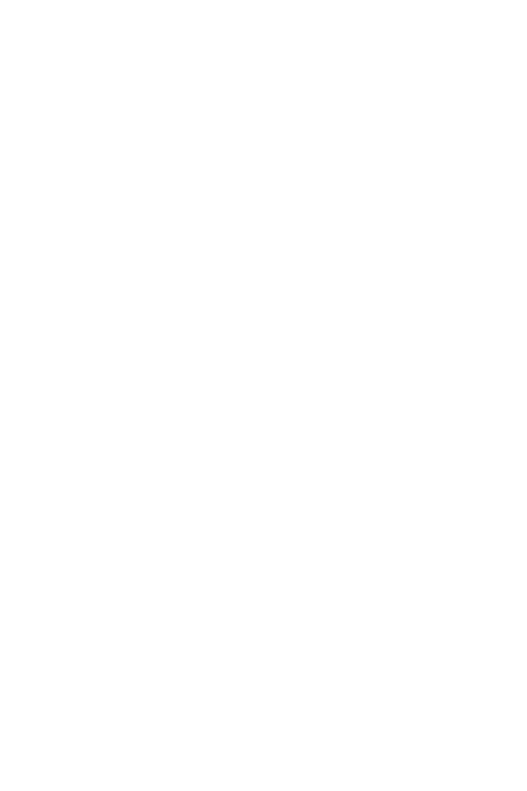 Blanco staand geboortekaartje met zigzag rand