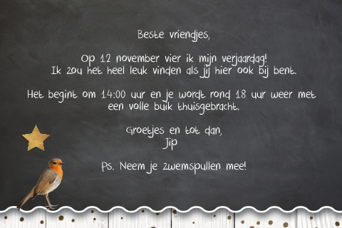 Kaart binnenkant