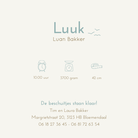Kaart binnenkant