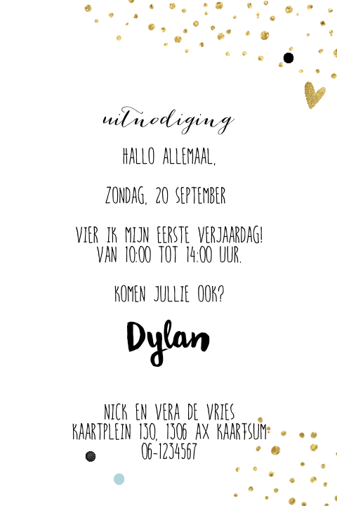 Kaart binnenkant