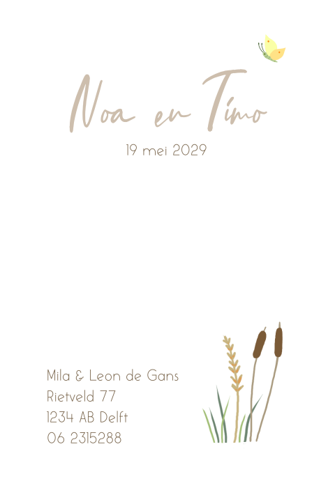 Kaart binnenkant