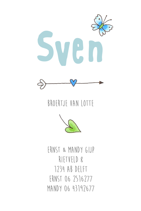 Kaart binnenkant