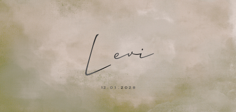 Hip geboorte kaartje jongen velvet met zwart folie