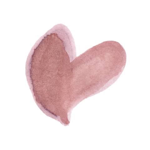 Sluitzegel met watercolor hartje
