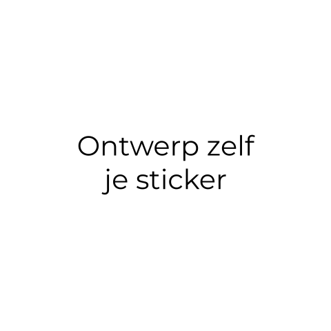 Sluitsticker zegel zelf ontwerpen