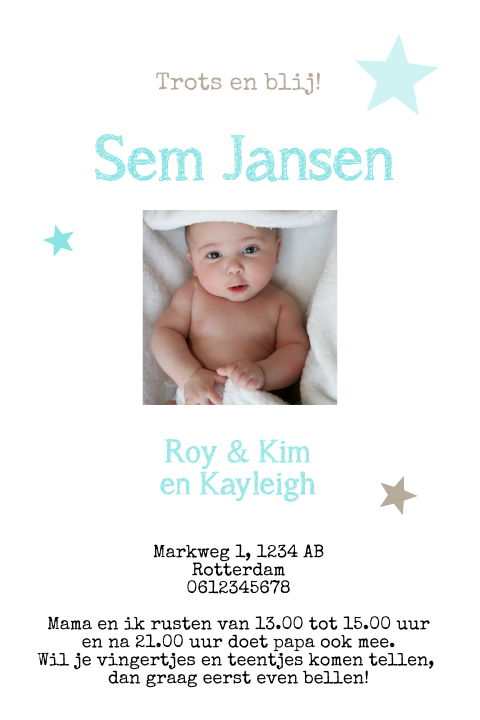 Kaart binnenkant
