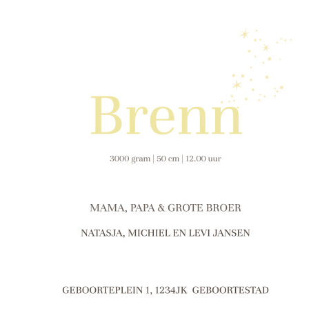 Kaart binnenkant