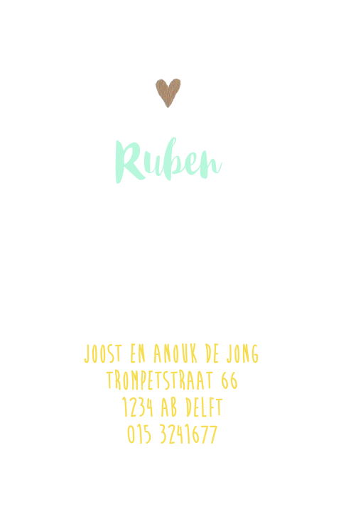 Kaart binnenkant